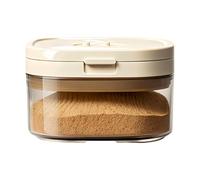 Dispensador de fórmula para bebés, contenedor magnético de leche en polvo, organizadora portátil de almacenamiento de alimentos con tapa, contenedor de aperitivos de viaje para cereales de carame