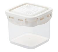 Dispensador de fórmula portátil, recipiente para fórmula para llevar, recipiente portátil para leche en polvo y refrigerios infantiles con c