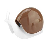 Dispensador de Gel de Ducha y Jabón Líquido en Forma de Caracol | Bomba de Acabado Marrón 120ml para Baño, Cocina y Hogar | Accesorios de Baño Elegantes y Funcionales