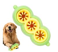 Dispensador de golosinas de juguete | Accesorio interactivo de masticación para alimentación saludable | Rompecabezas de alimentos y juego de distribución para perros | Para casa, apartamento, balcón