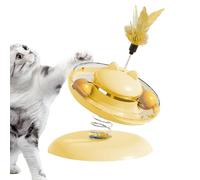 Dispensador de golosinas genérico para gatos | Base antideslizante para pista de bolas dispensador lento, interactivo alimentador para gatos - para ejercicio El aburrimiento come lentamente