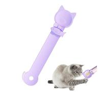 Dispensador de golosinas para gatos, con bandas para gatos | Cuchara prensadora de cinta para gatos - Dispensador deslizante de comida para gatos, cuchara para prensar para pequeños, medianos