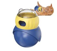 Dispensador De Golosinas para Gatos: Dispensador De Comida para Gatitos De Velocidad Lenta, Globo Interactivo para Alimentación Equilibrada, Dispensación Gradual, Estimulación, Juego Y