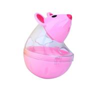 Dispensador de Golosinas para Gatos Juguete de Golosinas para Gatos Juguete de Comida para Gatos para Mascotas Aumenta El Coeficiente Inte, Rosa