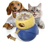 Dispensador de golosinas para gatos, vaso de juguete para perros y gatos, juguete interactivo para mascotas sin batería