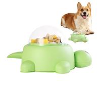 Dispensador de golosinas para perros - Juguete interactivo en forma de tortuga para golosinas caninas - Juego de inteligencia de alimentador lento, estimulación mental y enriquecimiento para cachorro