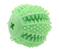 Dispensador de golosinas para perros - juguetedivertido para dispensar alimentos de 6,7 x 6,7 cm, bola de limpieza de dientes de perro, bola de golosinas portátil, dispositivos de diseño versátiles |