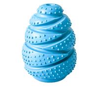 Dispensador de golosinas para perros, material masticable de goma duradero, no tóxico, sistema interactivo de alimentación lenta para estimulación mental, divertida herramienta de entrenamiento que