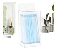 Dispensador De Guantes,Organizador De Pared Para Guantes Multipropósito - Organizador Flotante Transparente De Ahorro De Espacio Para Cocina Limpieza Hogar Salon Belleza Laboratorio Oficinas Clinica T