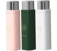 Dispensador de hilo dental de 3 piezas, soporte para púas de hilo dental 1x4 Caja dispensadora automática portátil ABS Organizador reutilizable para limpieza de dientes y soporte para cuidado bucal