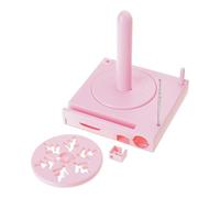 Dispensador de hilo multiusos, soporte para carrete de hilo con soporte para teléfono y cajón, organizador de bobinas de hilo multifuncional, estuche de almacenamiento ABS para manualidades