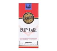 Dispensador de jabón Accentra CIGARETTE 3 en 1 para cabello, cuerpo y manos - Jabón líquido en dispensador con bomba en diseño de caja de cigarrillos, 270 ml, tabaco y cítricos, regalo para adultos