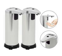 Dispensador de jabón automático (2 unidades, sensor infrarrojo)