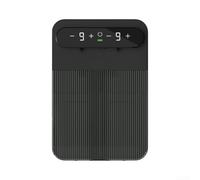 Dispensador de jabón automático con sensor, dispensador inteligente sin contacto para cocina y baño, dosificación ajustable, diseño compacto de ABS, dispensador de jabón líquido eléctrico, color negro