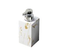 Dispensador de jabón automático de 450 ml, Recargable, sin Contacto, con Sensor, batería de 60 días y Carga Tipo C. Gastador de Bombas(White A)