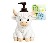 Dispensador de jabón Baño Botella de bomba de linda decorativa | Dispensador de jabón de cocina rústico para baño, hogar, cocina, ducha, fregadero, granja, apartamento, dormitorio,