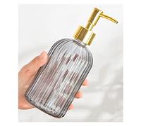 Dispensador de jabón con Bomba de 13.5 oz, Placa y dispensador de Mano, Crema Corporal líquida Premium, Aceite Esencial (Color B)