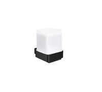 dispensador de jabón con sensor emco loft, cristal satinado, 052113305, Color: Negro
