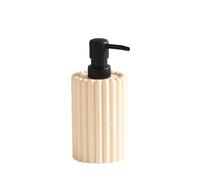 Dispensador de jabón Countertop Soap Dispenser Refillable Liquid Bottle Hand Dish Lotion with Pump(Beige)