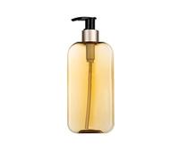 Dispensador de jabón Cuadrado para baño, rellenable, con Prensa Manual, portátil, para Viaje, para Aceite, Gel de Ducha, loción, Botella de Almacenamiento