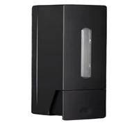 Dispensador de jabón de 400 ml, dispensador de jabón for Ducha de Pared, dispensador de champú líquido, contenedor de jabón desinfectante de Manos, dispensador de jabón y Gel for Hotel.(Black,Single)