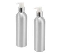 Dispensador de Jabón de Aluminio, Botella de Loción para Manos, Dispensador de Plato de Ducha, Metal de la Botella de Aceite del Masaje para el champú de la Loción