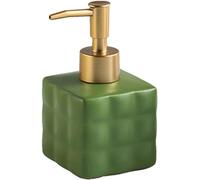 Dispensador de jabón de cerámica 220ml 7,8oz botella de bomba de loción de color sólido for baño cocina jabón de manos