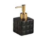 Dispensador de jabón de cerámica, botella con bomba de loción de Color sólido, 220ml, 7,8 oz, for baño, cocina, jabón de manos, champú