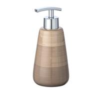 Dispensador de jabón de cerámica de color arena/beige, 8 x 8 x 17,5 cm, de Wenko Pottery 22644100
