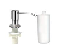 Dispensador de jabón de cocina: bomba para platos de encimera, botella de 350 ml/500 ml, dispensador de jabón líquido giratorio de 360°, organizador para fregadero doméstico, lavado diario de platos,