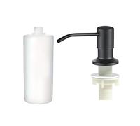 Dispensador de jabón de cocina - botella de bomba manual para lavado del, recipiente de bomba de 500 ml | Dispositivo de impresión sólido de estilo inoxidable, accesorio de limpieza de lav