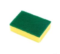 Dispensador de jabón de cocina de plástico con bomba manual y soporte de esponja integrado, diseño 2 en 1 para una organización eficiente de herramientas de limpieza y lavavajillas (esponja)