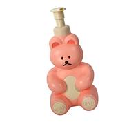 Dispensador de jabón de espuma, dispensador para accesorios, bomba para botella de espuma en forma de oso, dispensador de jabón de espuma para jabón de manos para lavar el agua
