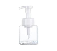 Dispensador de jabón de mano con, Dispensador de jabón espumoso, botella Mousse tipo empuje, contenedor almacenamiento líquidos viaje, Multicolor(250ml White)