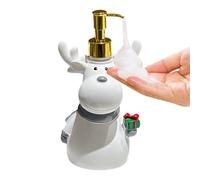 Dispensador de jabón de Manos de Navidad | Decoración de Botellas rellenables de Reno - Dispensador de detergente para lavavajillas | de Ducha Loción Champú Líquido para el hogar Baño