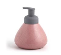 Dispensador de jabón de Manos para baño Dispensador de jabón Manos cerámica nórdico Alta Gama, Botella loción Espuma Ligera Viaje Nuevos artículos Esenciales para el hogar(Red)