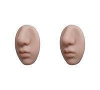 Dispensador de jabón de Pared con Forma de Nariz Realista, Divertido dispensador de líquido de Pared, dispensador de jabón de Manos Recargable y Realista, Soporte de Silicona multiusos-2PCS