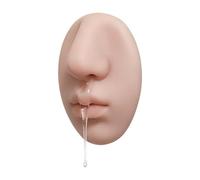 Dispensador De Jabón De Pared con Forma De Nariz Realista | Divertido Soporte De Silicona para De Mocos | Dispensador De Jabón De Silicona Apretable para Nariz, Ideal para Árboles De Navidad