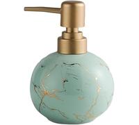 Dispensador de jabón, Dispensador de jabón Bola cerámica 300ml for baño con Bomba, Botella Prensa Gel Ducha, champú