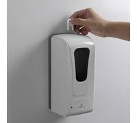 Dispensador de Jabón El alcohol automática spray dispensador, 1000ml Touch-libre montado en la pared desinfectante de la mano de la máquina de sensor inteligente Home School dispensador de jabón de es