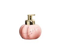 Dispensador de jabón El dispensador de Espuma en Forma Calabaza es Adecuado for Botellas con Bomba champú y Limpiador Facial(Pink)