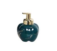 Dispensador de jabón El dispensador de Espuma en Forma Calabaza es Adecuado for Botellas con Bomba champú y Limpiador Facial(Green)