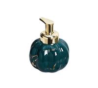 Dispensador de jabón El dispensador de Espuma en Forma Calabaza es Adecuado for Botellas con Bomba champú y Limpiador Facial(Green)