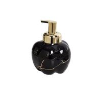 Dispensador de jabón El dispensador de Espuma en Forma Calabaza es Adecuado for Botellas con Bomba champú y Limpiador Facial(Negro)