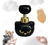 Dispensador de jabón en Espuma con Forma de Pata de Gato, dispensador de jabón mágico Negro con Forma de Pata, dispensador de jabón espumoso para Manos, Botella con Bomba (1)