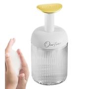 Dispensador de jabón en Espuma - Dispensador de jabón en Espuma Transparente para Manos | Botella de Decorativa Recargable, Bomba de de baño para líquido, champú, Lavado de Cara, d