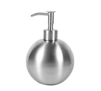 dispensador de jabón en Forma de Bola para ba?o,Dispensador de jabón de Acero Inoxidable, dispensador de jabón de Cocina Premium de 500 ml, dispensador de jabón espumoso para jabón líquido, Cham
