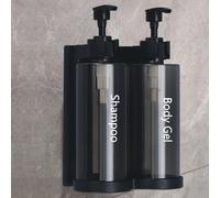 Dispensador de Jabón en la Pared para Baño de Hotel, Gel de Ducha y Botella con Presión Manual