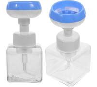 Dispensador de jabón espumoso para manos, 2 unidades, 250 ml, diseño de flores y patas de gato, botellas vacías