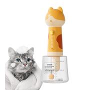 Dispensador de jabón espumoso para mascotas: pulverizador automático para el baño de perros, dispensador de jabón espumoso recargable, pulverizador de champú eléctrico impermeable para el aseo de gat